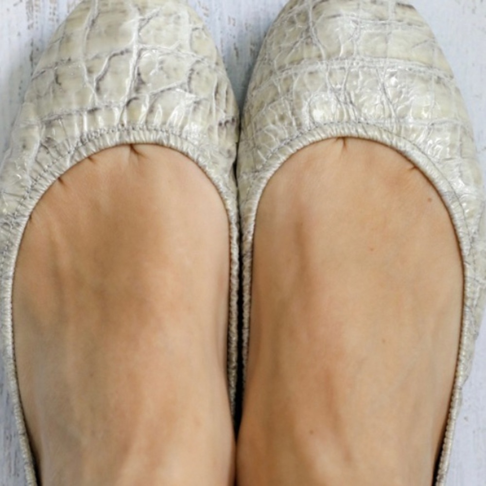 ISO Alpine Grey Croc Tieks